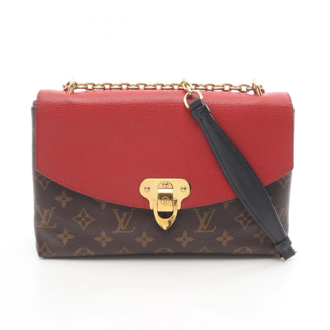 LOUIS VUITTON SUN PLACIDE CHAIN SHOULDER BAG (1 of 7)