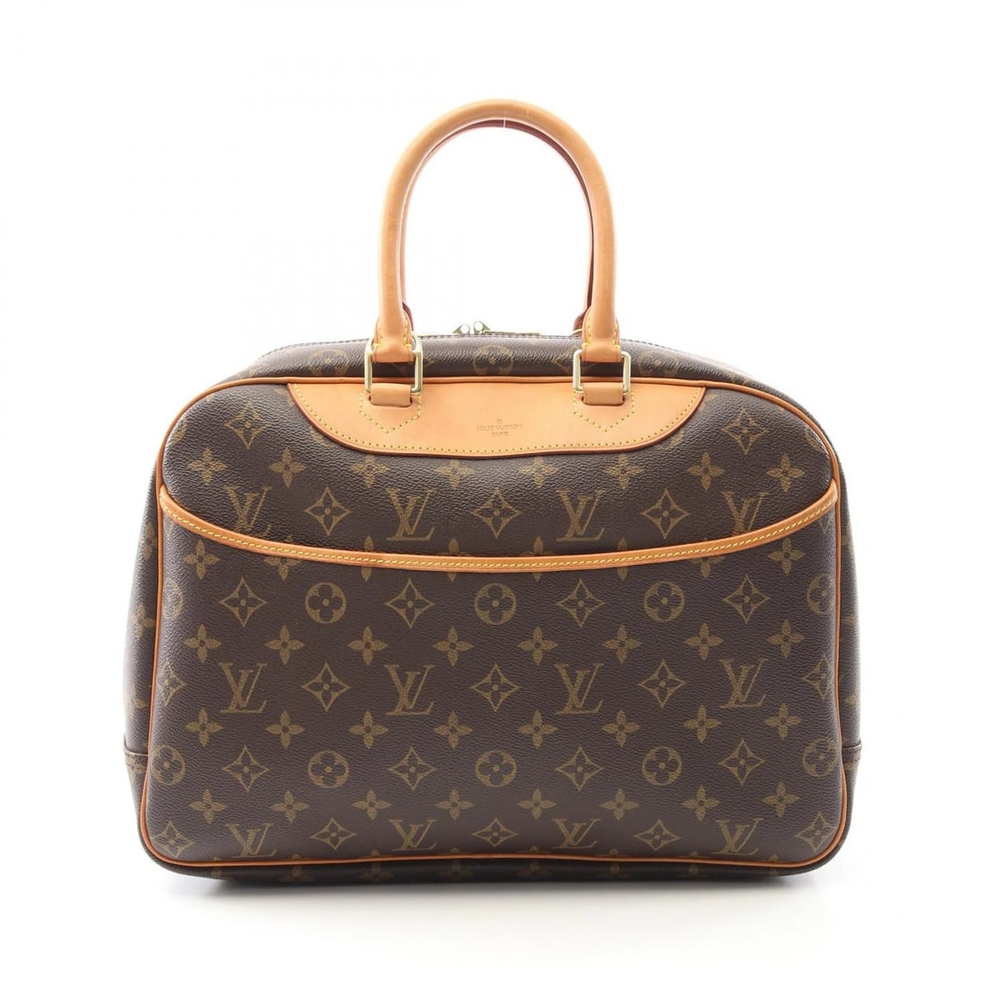 LOUIS VUITTON DEAUVILLE BOWLING VANITY HANDBAG (1 of 9)