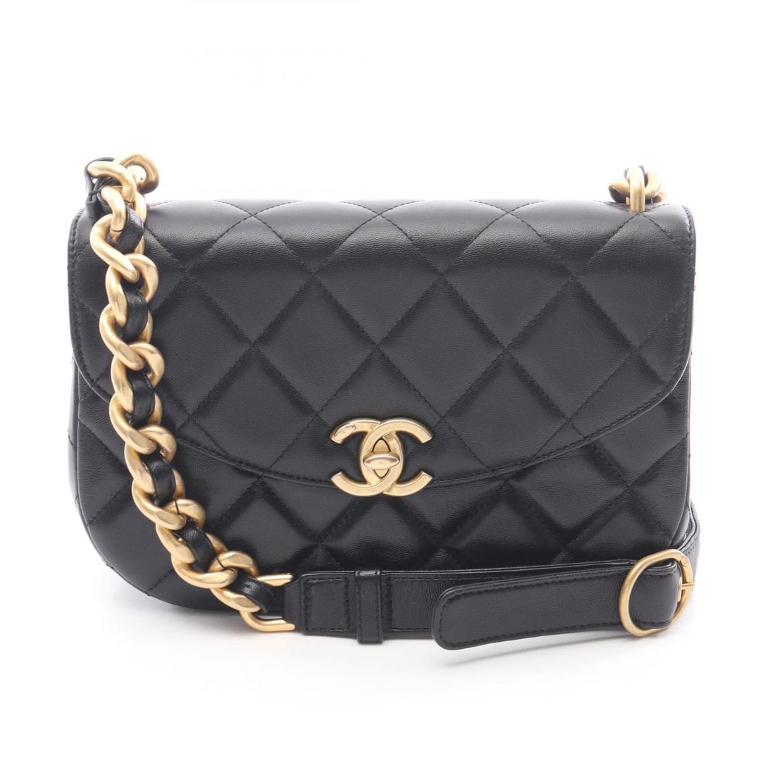 CHANEL MATELASSE CHIAN SHOULDER CROSSBODY HANDBAG (1 of 8)