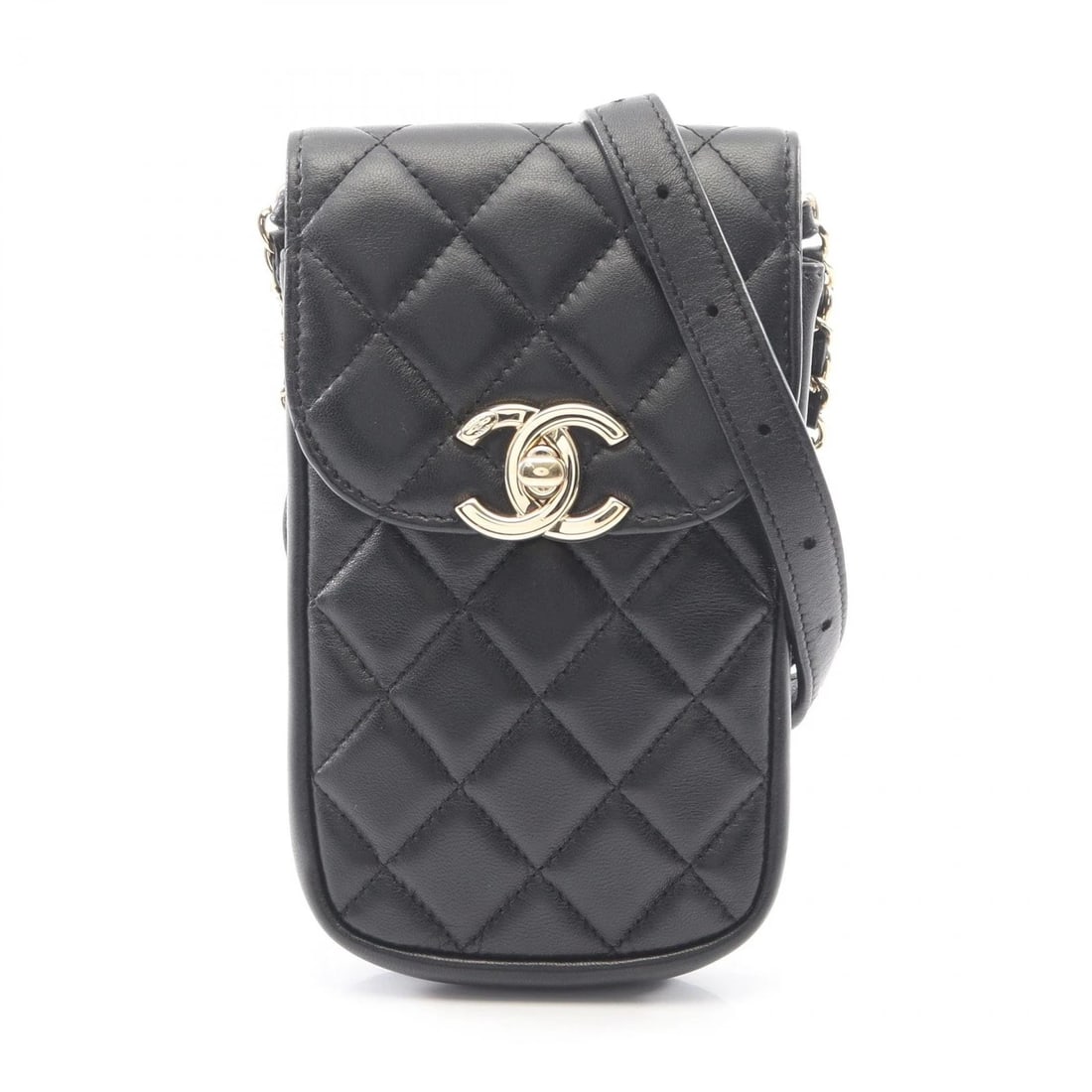 CHANEL MATELASSE PHONE HOLDER SHOULDER CROSSBODY BAG (1 of 6)