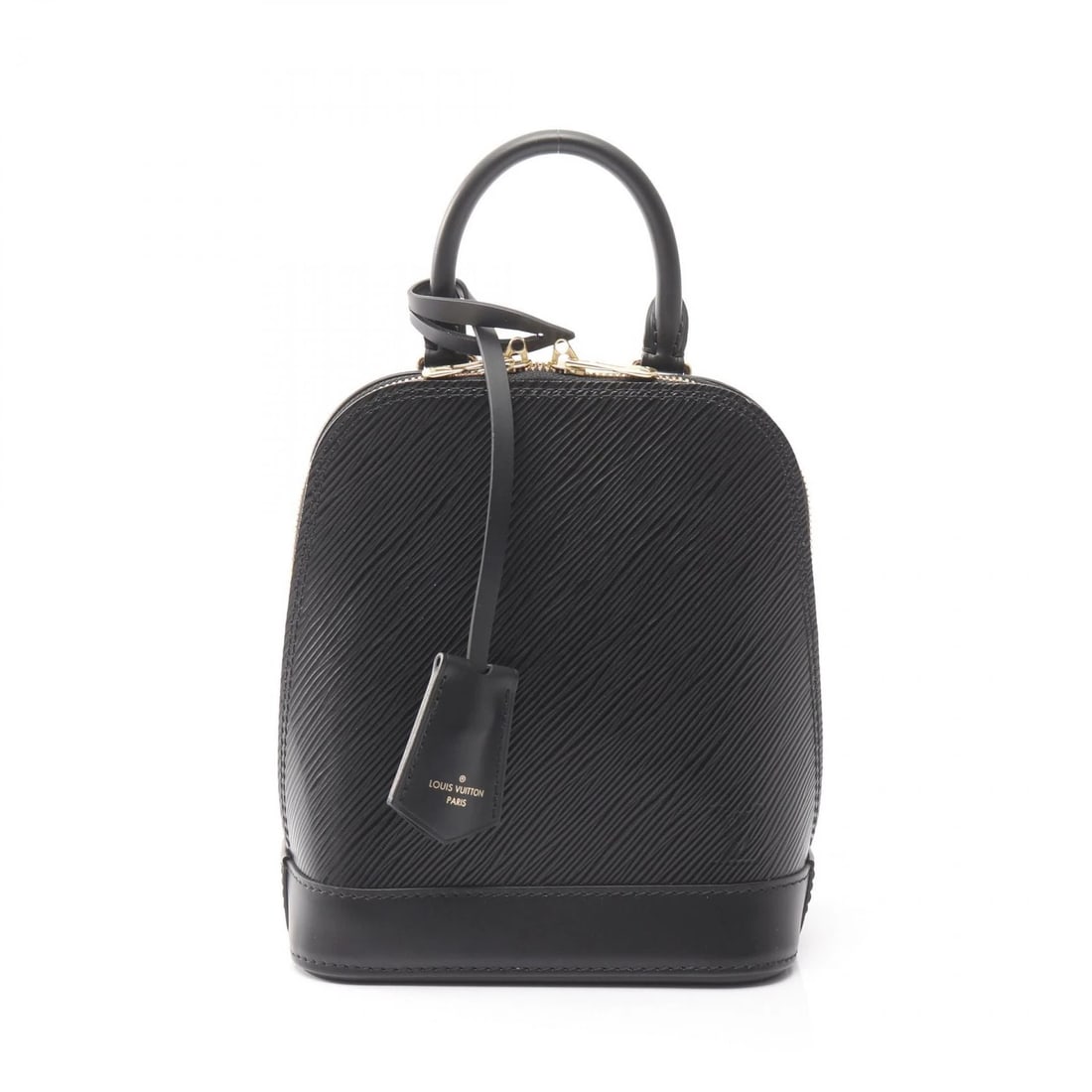 LOUIS VUITTON ALMA BACKPACK RUCKSACK BAG: LOUIS VUITTON Alma Backpack Rucksack bag Brand: LOUIS VUITTON Type: Rucksack Backpack Material: Epi × leather Color: Black / Black??ish colors Size: (H:7.9" x W:6.7" x D:3.9")