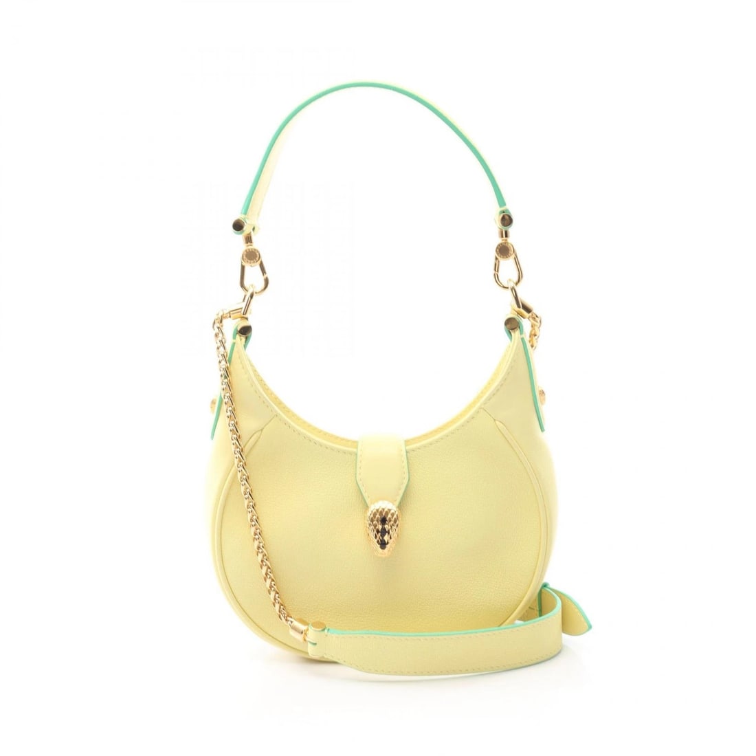 BVLGARI SERPENTI ELLIPSE SHOULDER HANDBAG LEATHER (1 of 5)