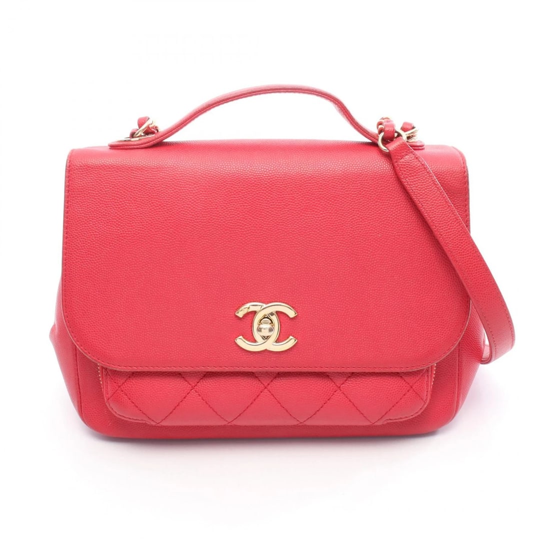 CHANEL BUSINESS AFFINITY MATELASSE CROSSBODY SHOULDER BAG (1 of 8)