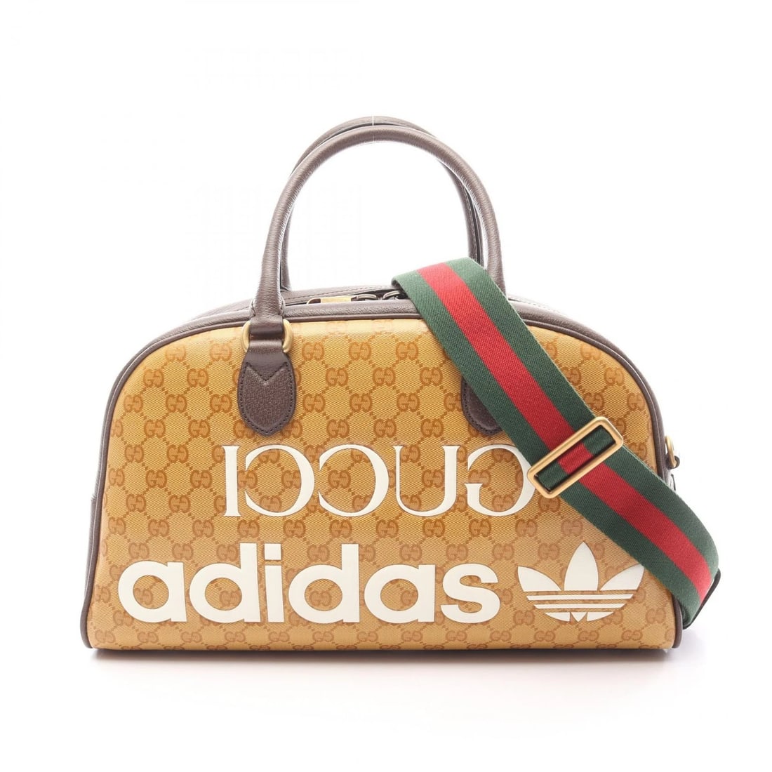 GUCCI X ADIDAS MEDIUM 2WAY SHOULDER DUFFLE HANDBAG (1 of 7)