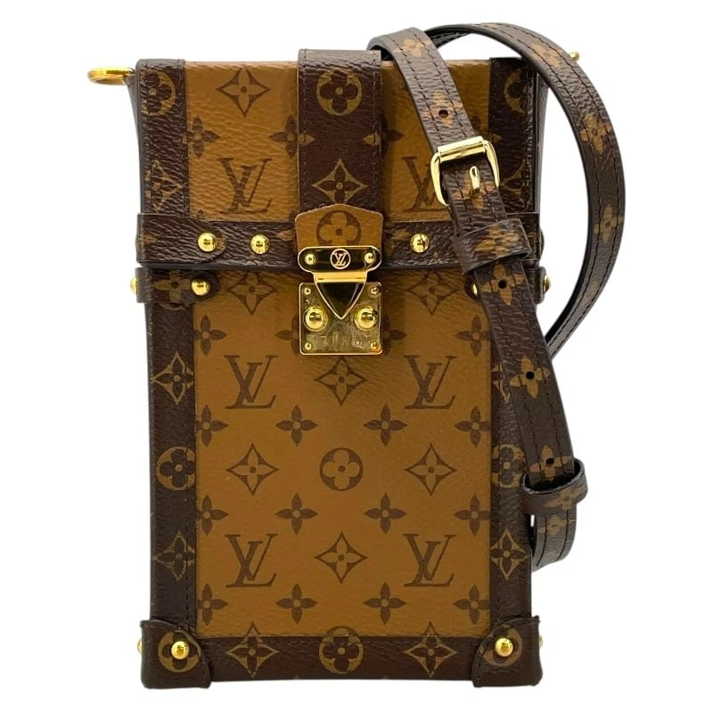 LOUIS VUITTON POCHETTE TRUNK VERTICAL SHOULDER BAG (1 of 12)