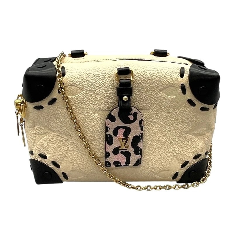 LOUIS VUITTON PETITE MAR SHOULDER BAG: LOUIS VUITTON Petite Mar Shoulder Bag Brand: LOUIS VUITTON Type: Shoulder Bag Material: Monogram Ann Platt Color: beige Size: W7.9 x H9.4x D3.1inch Shoulder:30.3inch Accessories: None Acce