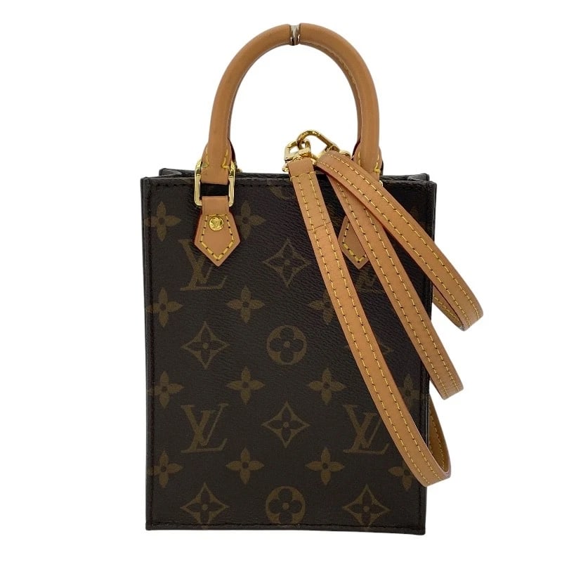 LOUIS VUITTON PETIT SAC PLAT SHOULDER BAG (1 of 6)
