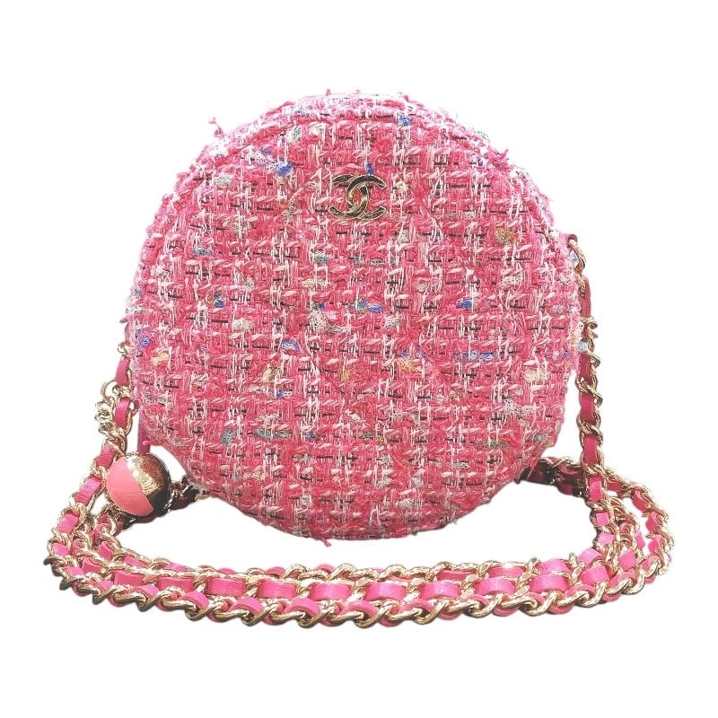 CHANEL MATELASSE ROUND CHAIN SHOULDER BAG (1 of 8)