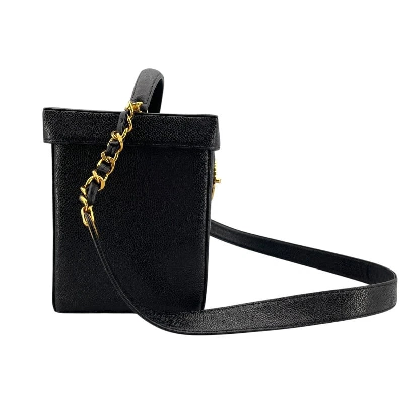 CHANEL COCO MARK BOX VANITY BAG - 3