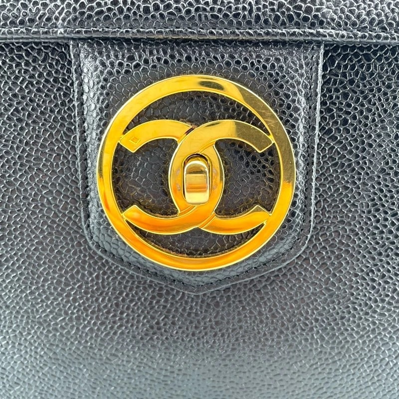 CHANEL COCO MARK BOX VANITY BAG - 8