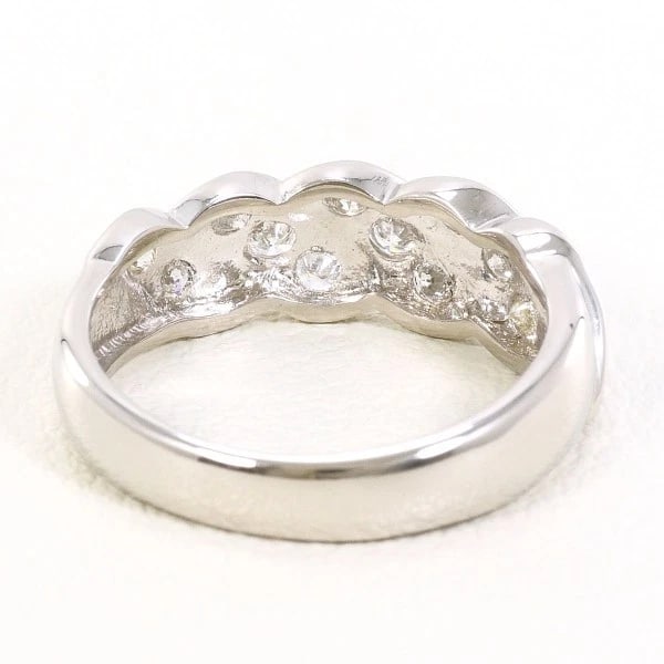 PLATINUM 900 RING DIAMOND - 3