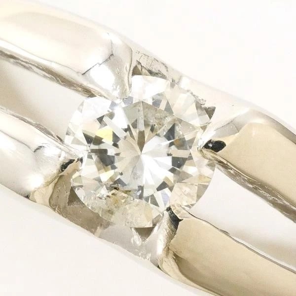 PLATINUM 900 RING DIAMOND - 2