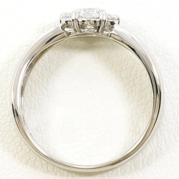 PLATINUM 900 RING DIAMOND - 2
