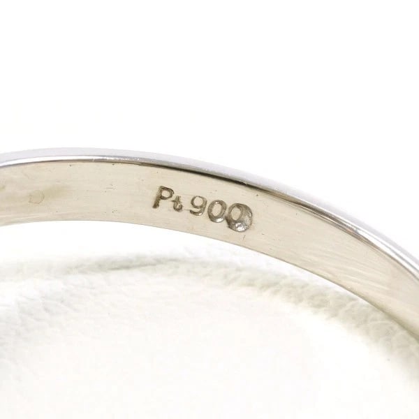 PLATINUM 900 RING DIAMOND - 3