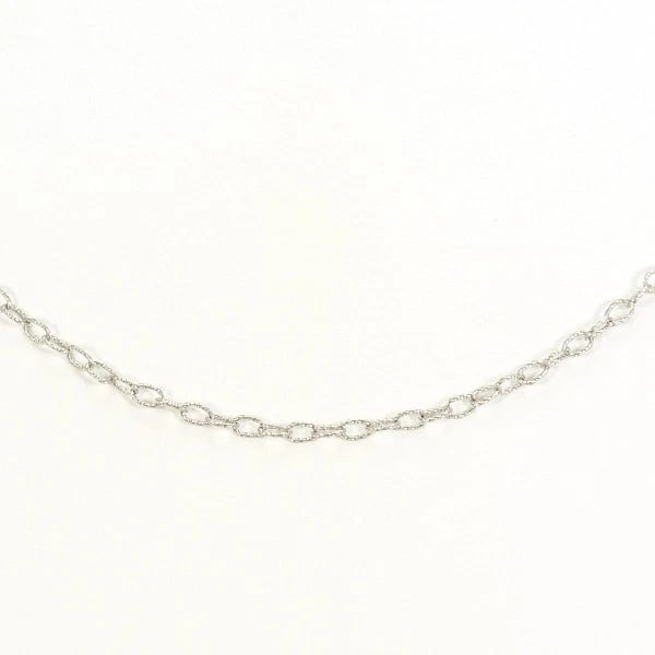 JEWELRY 18K WHITE GOLD NECKLACE (1 of 2)