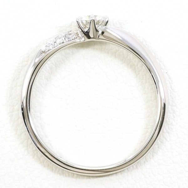 PLATINUM 900 RING DIAMOND - 3