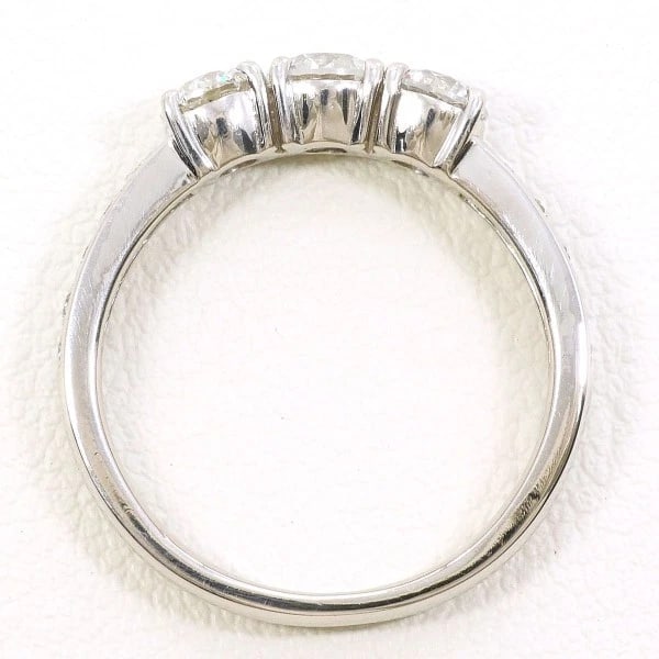 PLATINUM 900 RING DIAMOND - 3