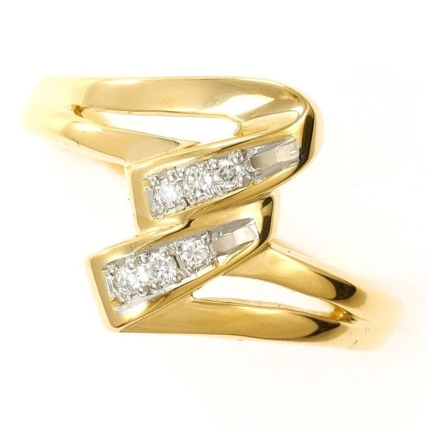 PLATINUM 900 18K YELLOW GOLD RING DIAMOND: Platinum 900 18K Yellow gold ring Diamond Brand: N/A Type: Ring Material: Platinum PT900 K18 Yellow gold Main Stone/Creation Natural Color: Yellow gold Size: 7 US Accessories: None