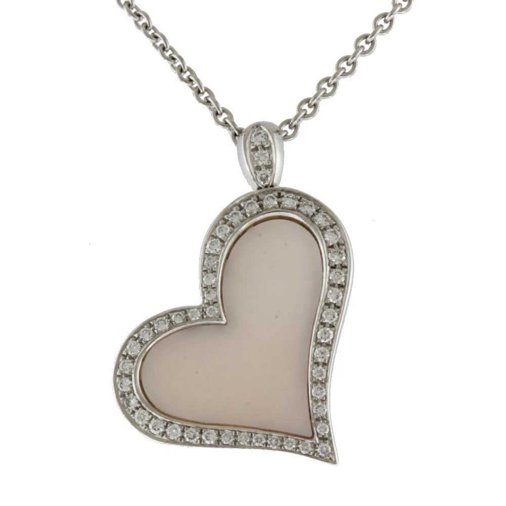 PIAGET NECKLACE K18 WHITE GOLD DIAMOND: PIAGET Necklace K18 white gold diamond Brand: PIAGET Type: Necklace Material: K18 white gold Main Stone/Creation Natural Color: Silver Size: Total Length:42cm Chain width:1.5mm Adjuster can positi
