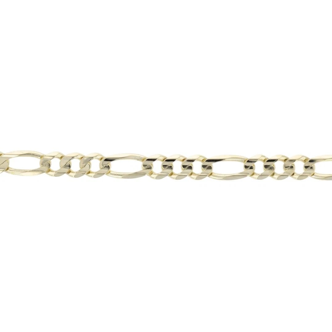 FIGARO LINK CHAINBRACELET 14K YELLOW GOLD (1 of 5)