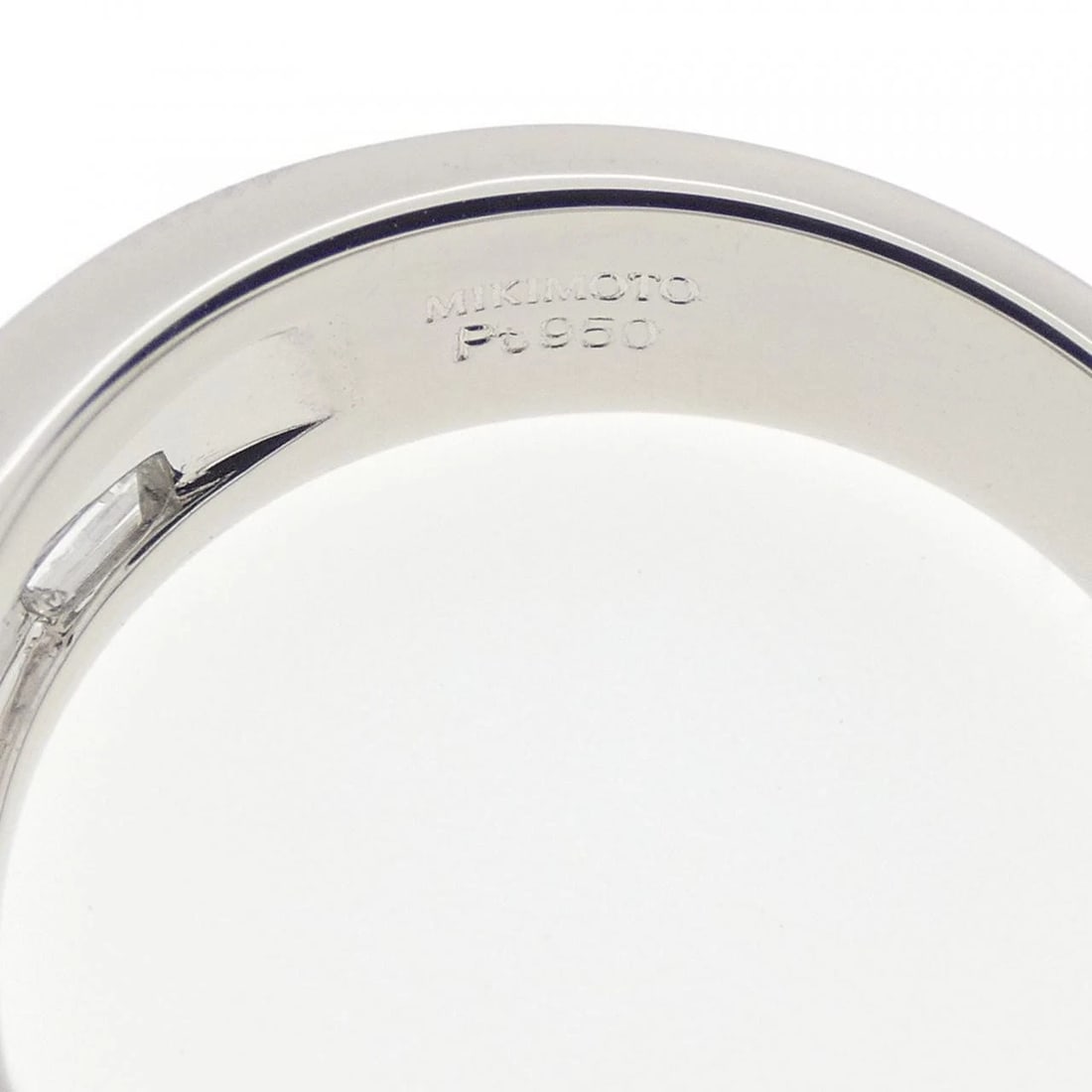 MIKIMOTO DIAMOND RING - 4