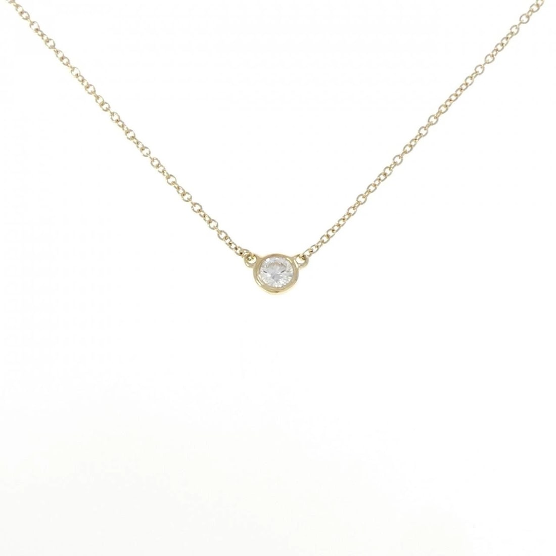 TIFFANY & CO. BY THE YARD NECKLACE: Tiffany & Co. By the Yard Necklace Brand: Tiffany Type: Necklace Material: 750 Yellow Gold Main Stone Natural Color: Yellow Gold Size: 40cm ActualSize Diameter: 4.7mm Chain Max. W: 1.1mm 