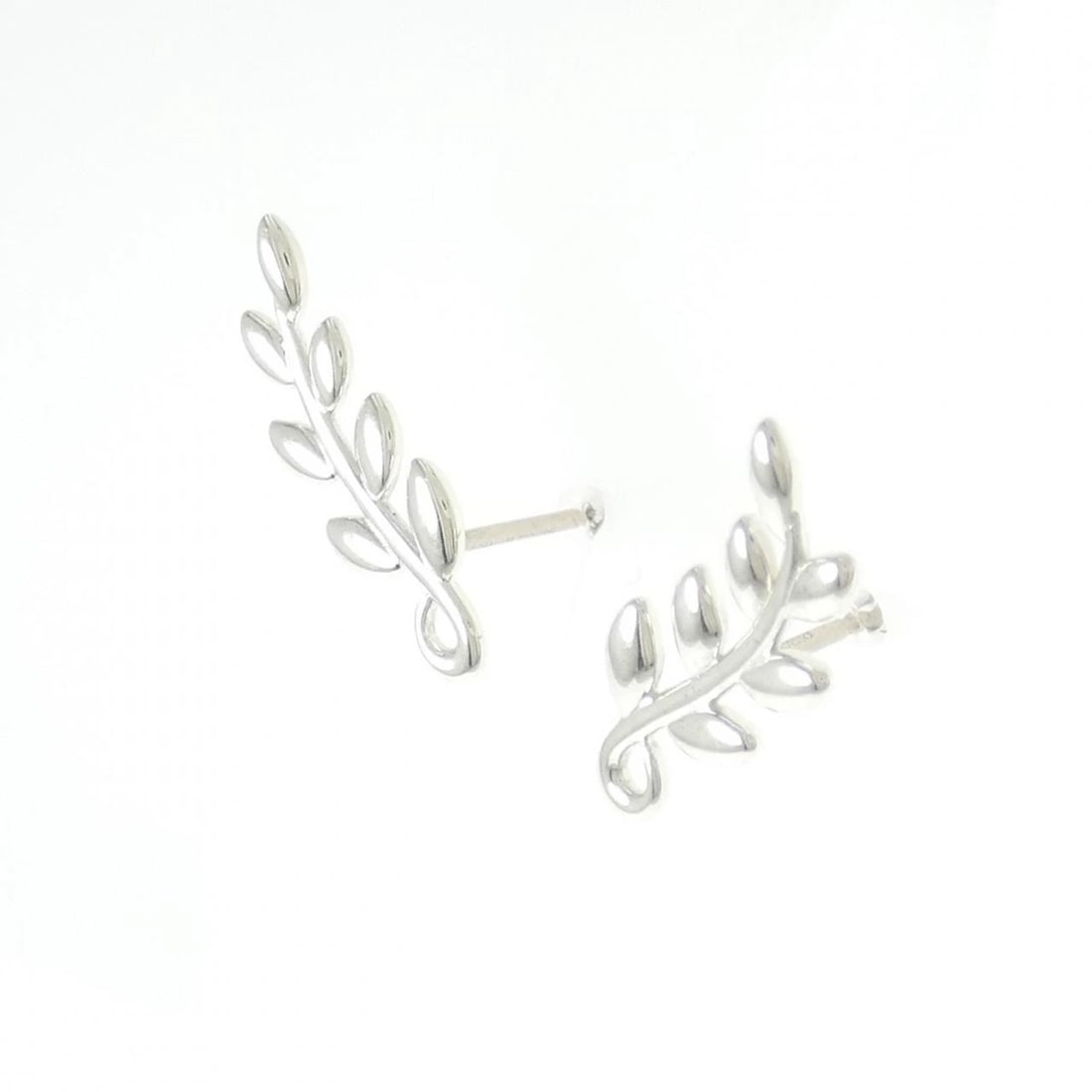 TIFFANY OLIVE LEAF EARRINGS - 2