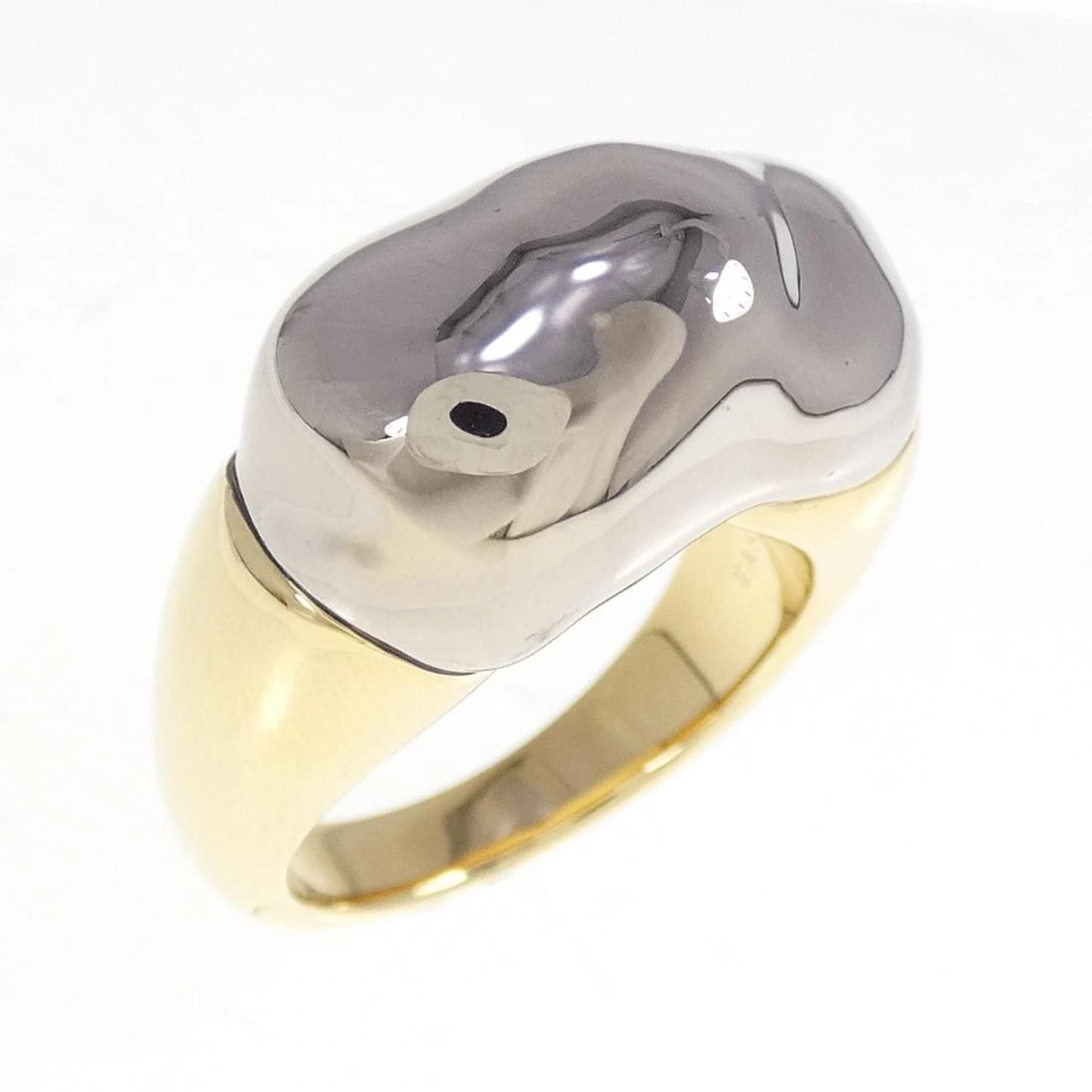 TASAKI 750YG 750WG RING: TASAKI 750YG 750WG Ring Brand: TASAKI Type: Ring Material: 750 Yellow Gold 750 White Gold Color: Yellow Gold White Gold Size: 7-7.5 (US size) Accessories: None Accessories Notice: When