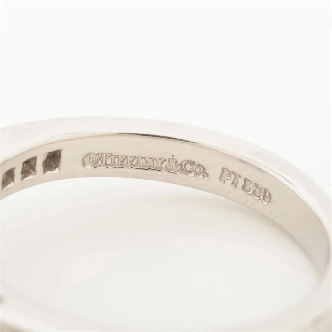 TIFFANY FLORA DIAMOND RING PT950 - 3