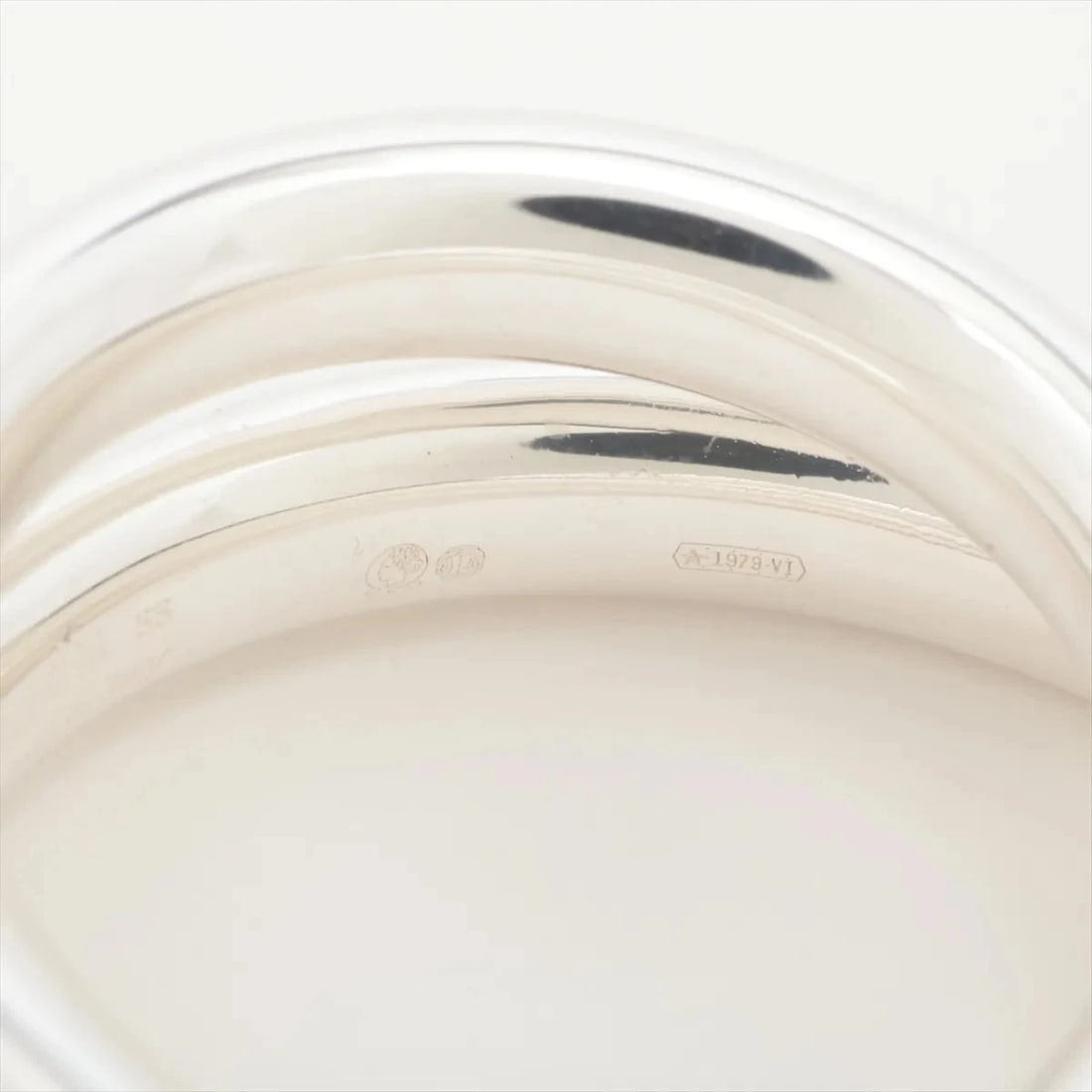 HERMES VERTIGES RING SILVER - 3