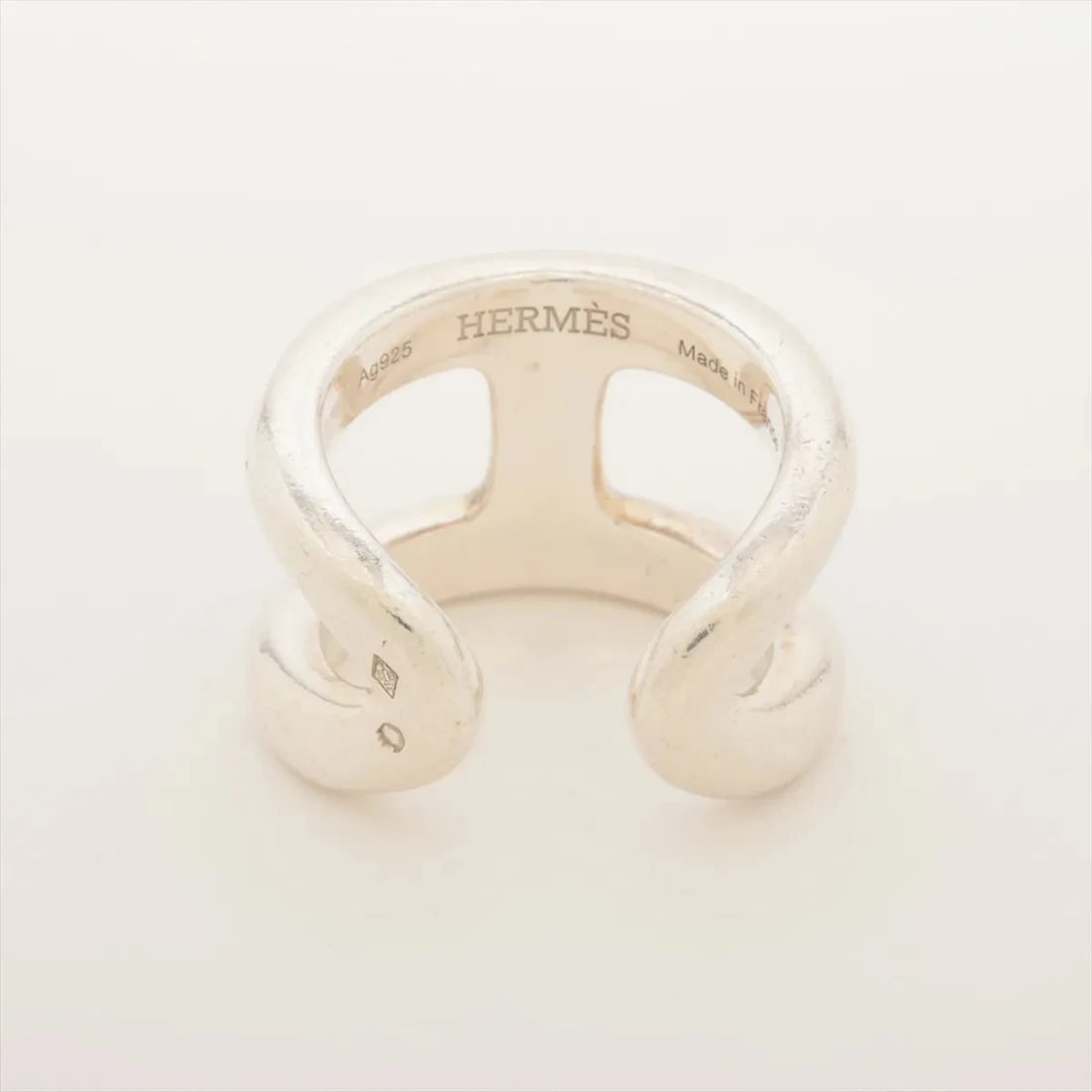HERMES OSMO'S GM RING 925 SILVER - 2