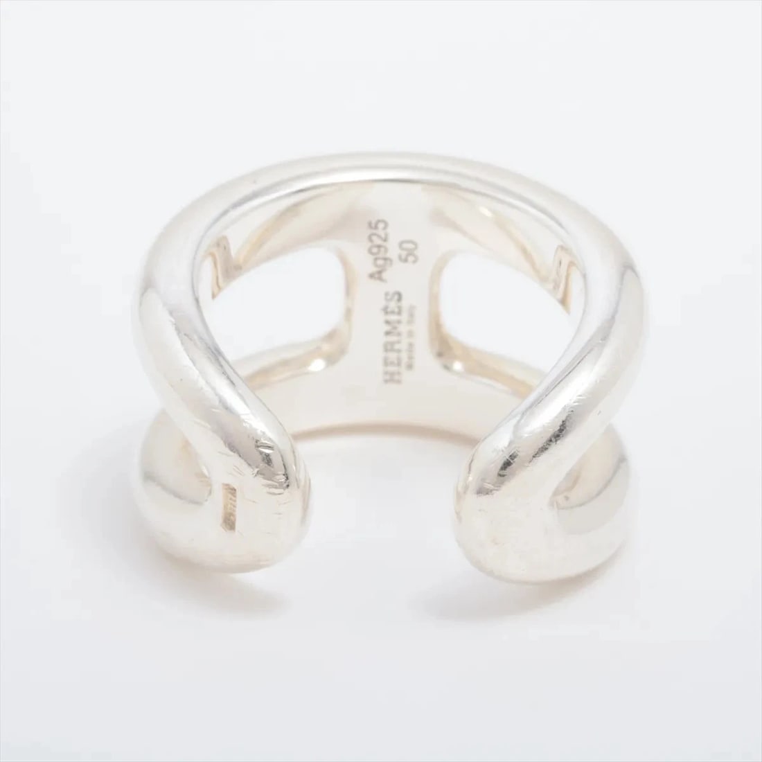 HERMES OSMOZ PM RING 925 SILVER - 2