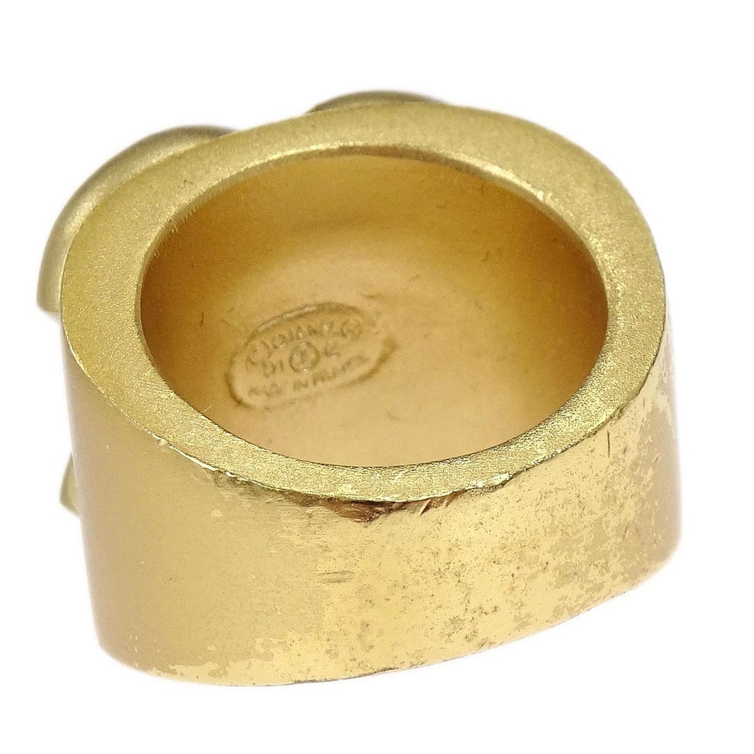 CHANEL RING GOLD - 2
