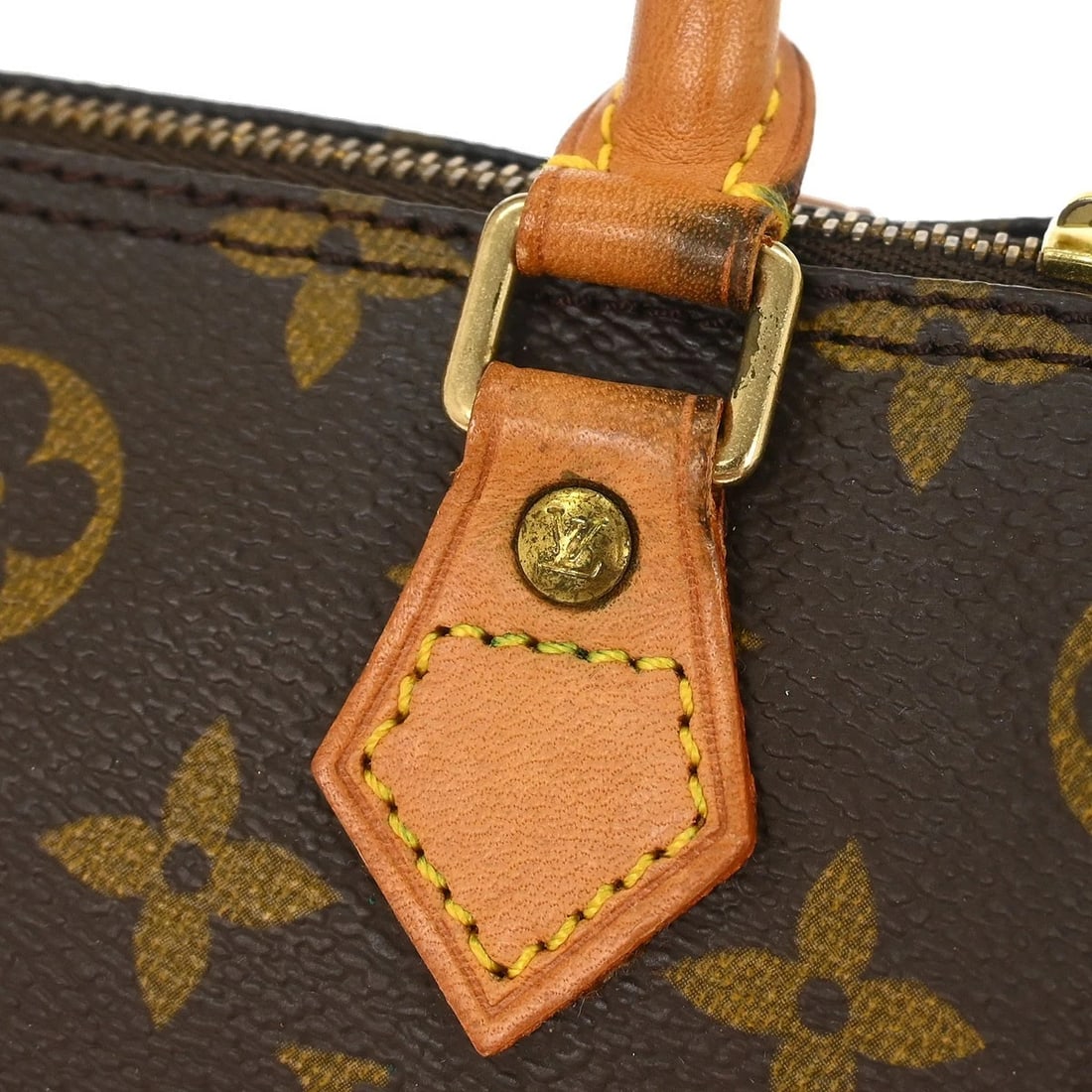 LOUIS VUITTON MONOGRAM MINI SPEEDY 2WAY HANDBAG - 3