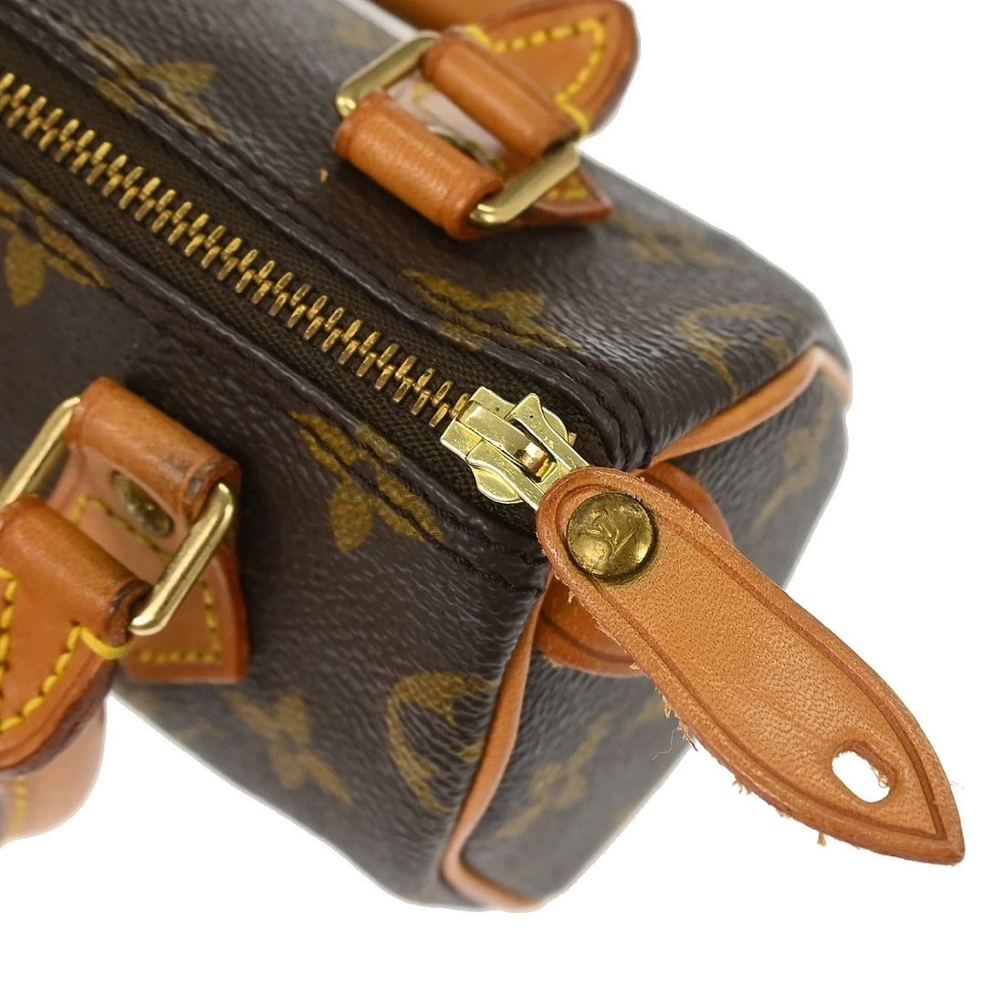 LOUIS VUITTON MONOGRAM MINI SPEEDY 2WAY HANDBAG - 5