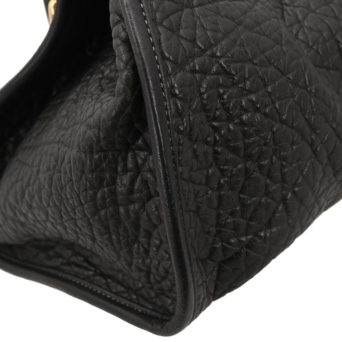 LOEWE BLACK LEATHER HANDBAG - 3