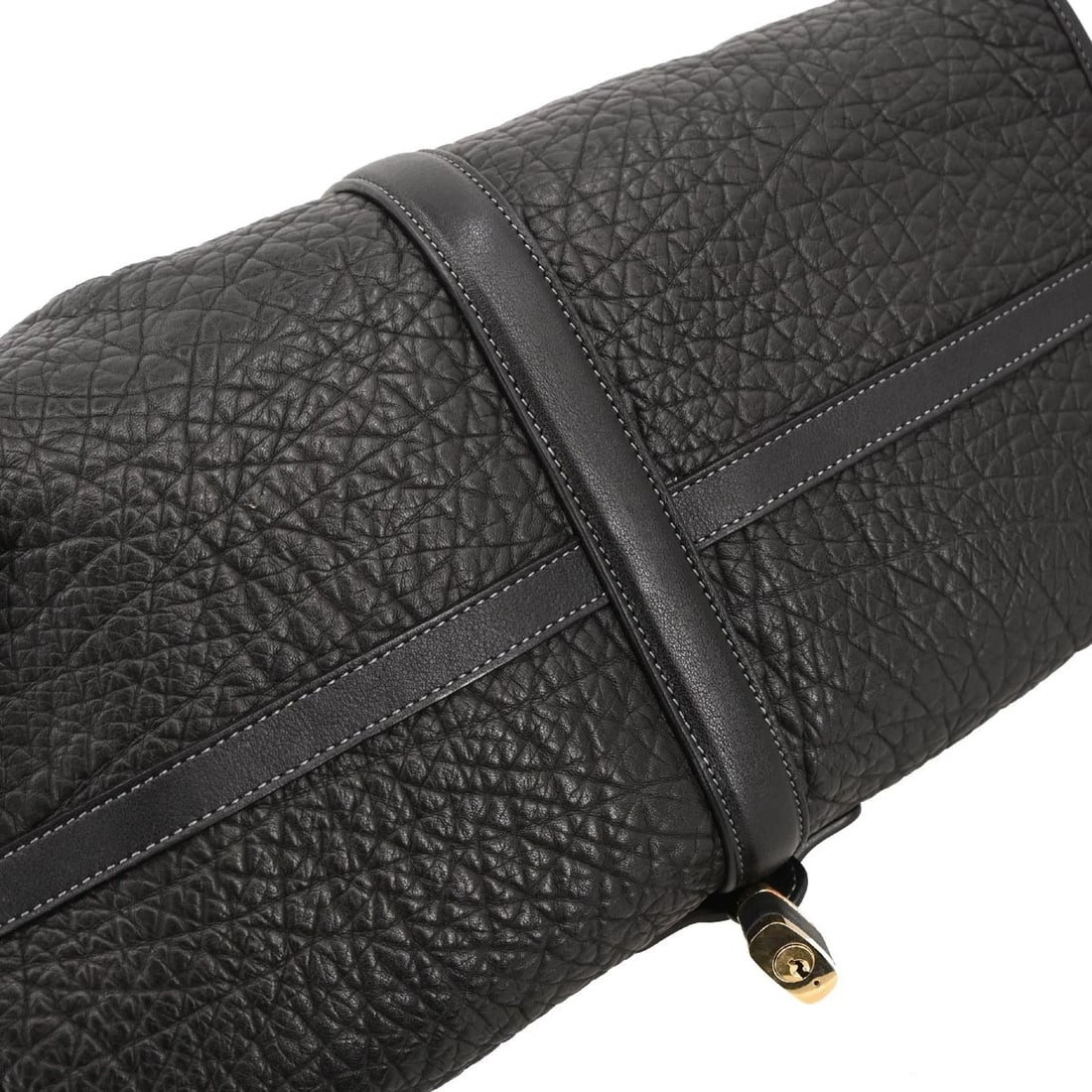 LOEWE BLACK LEATHER HANDBAG - 4