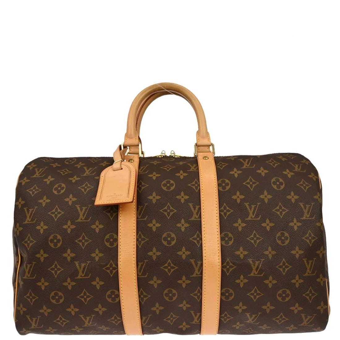 LOUIS VUITTON MONOGRAM KEEPALL 45 DUFFLE BAG (1 of 8)