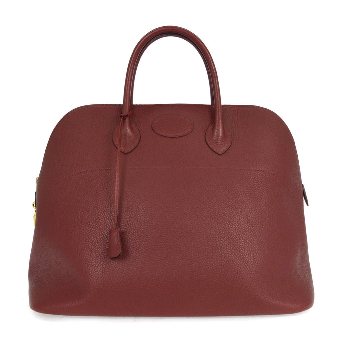 HERMES ROUGE H ARDENNES BOLIDE 45 HANDBAG (1 of 5)