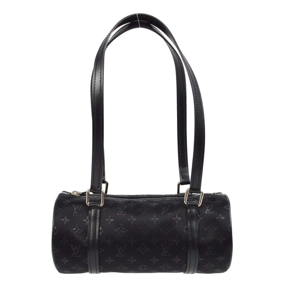 LOUIS VUITTON BLACK MONOGRAM SATIN LITTLE PAPILLON (1 of 6)