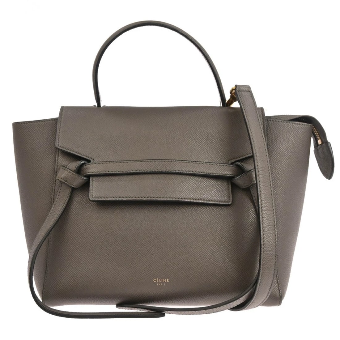 CELINE GRAY BELT BAG 2WAY HANDBAG (1 of 6)