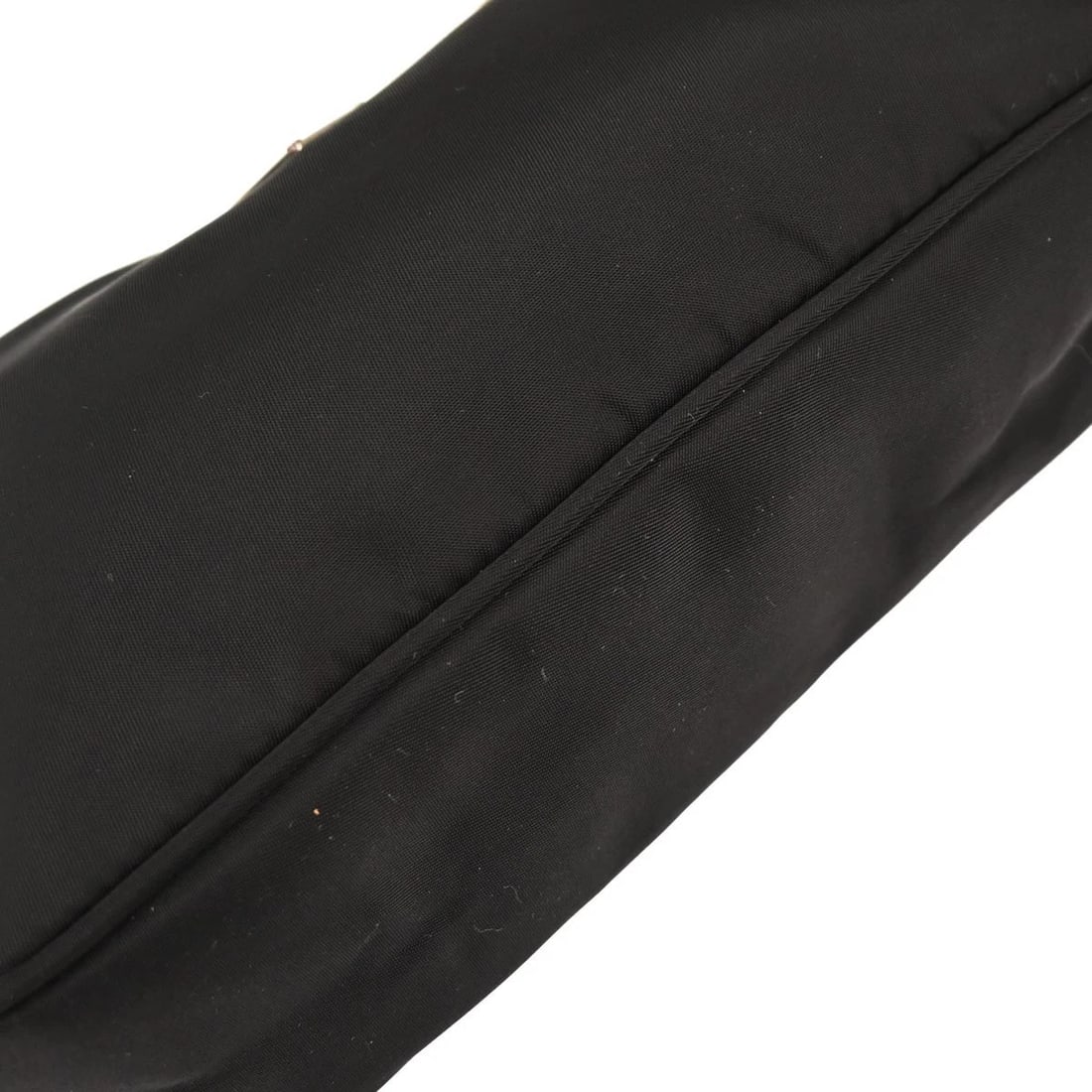 PRADA BLACK NYLON HANDBAG - 4