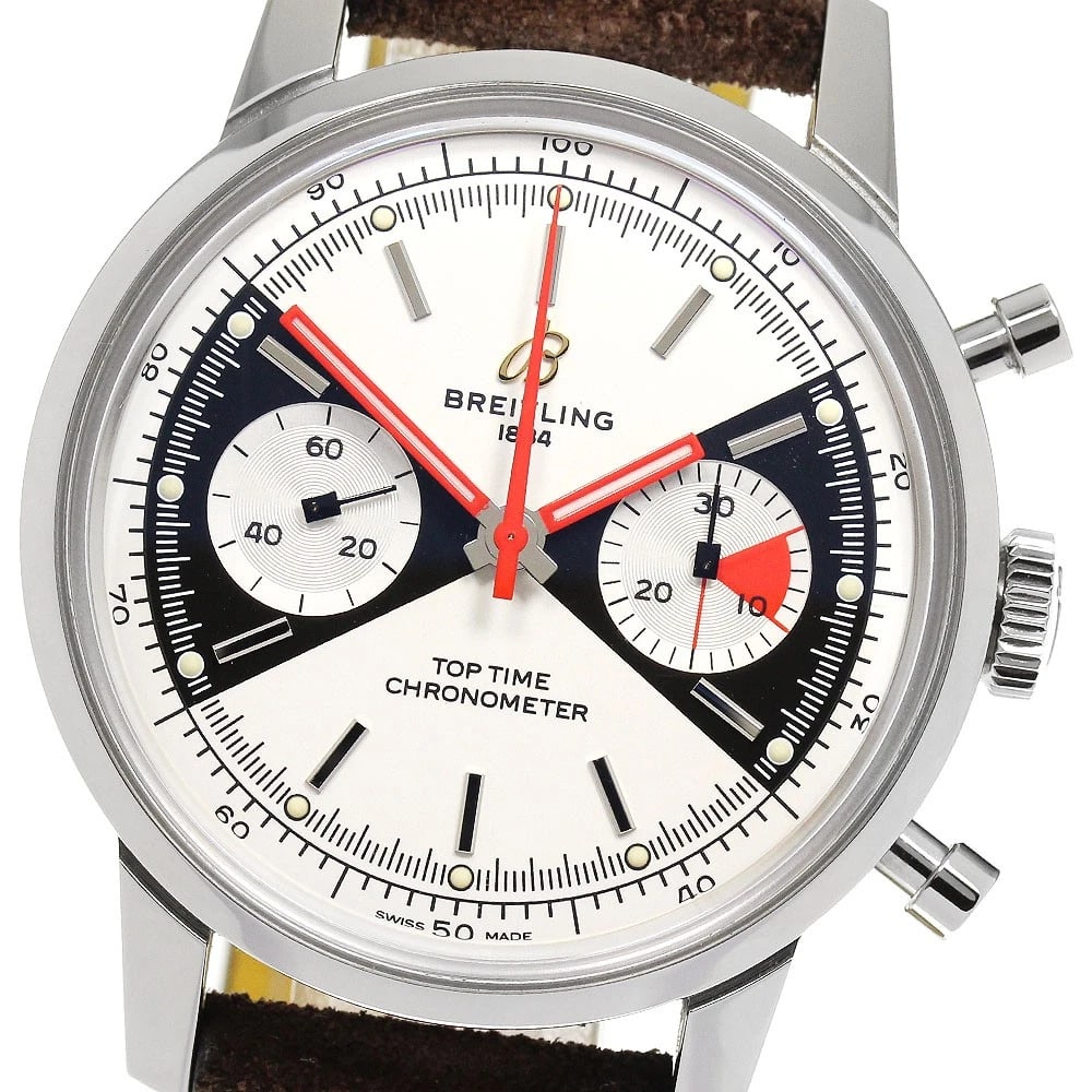 BREITLING TOP TIME LIMITED TO CHRONOGRAPHS AUTOMATIC WRIST WATCH (1 of 4)