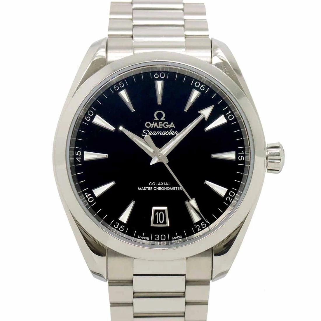 OMEGA SEAMASTER AQUA TERRA BLACK DIAL WATCH WRIST WATCH (1 of 4)