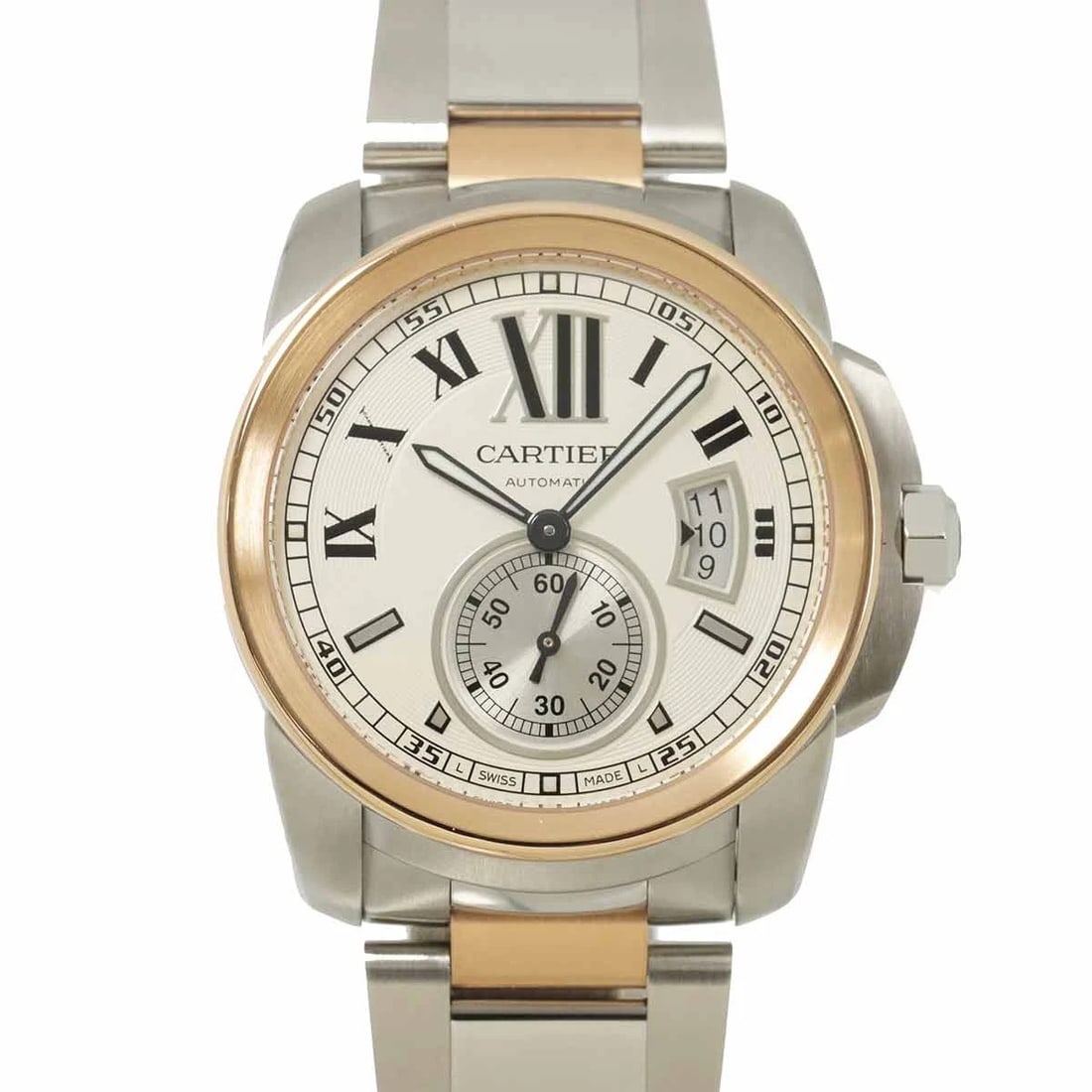 CARTIER CALIBRE DE CARTIER AUTOMATIC 750 PG DATE WATCH WRIST WATCH (1 of 3)