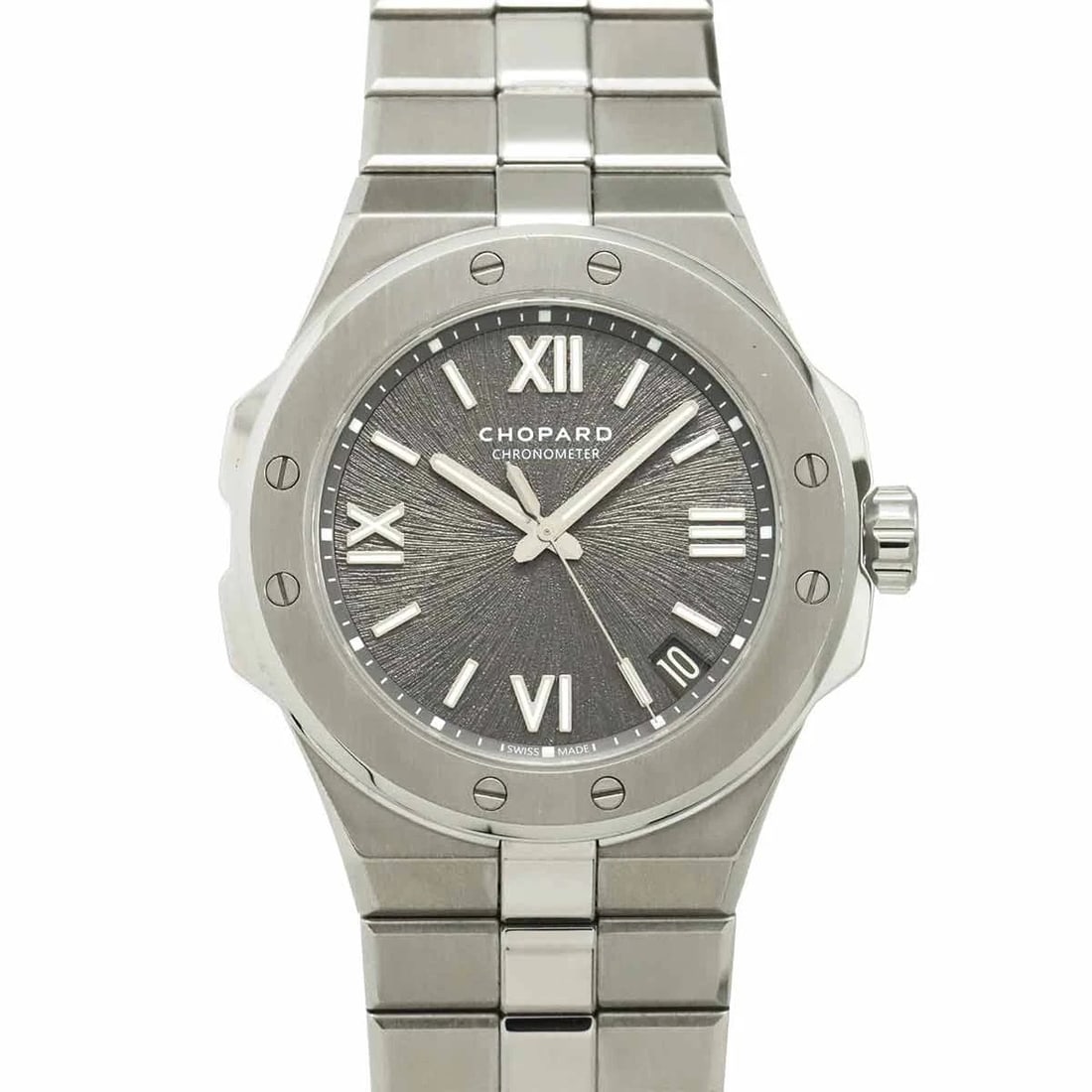 CHOPARD ALPINE EAGLE AUTOMATIC GRAY DIAL WATCH WRIST WATCH (1 of 3)