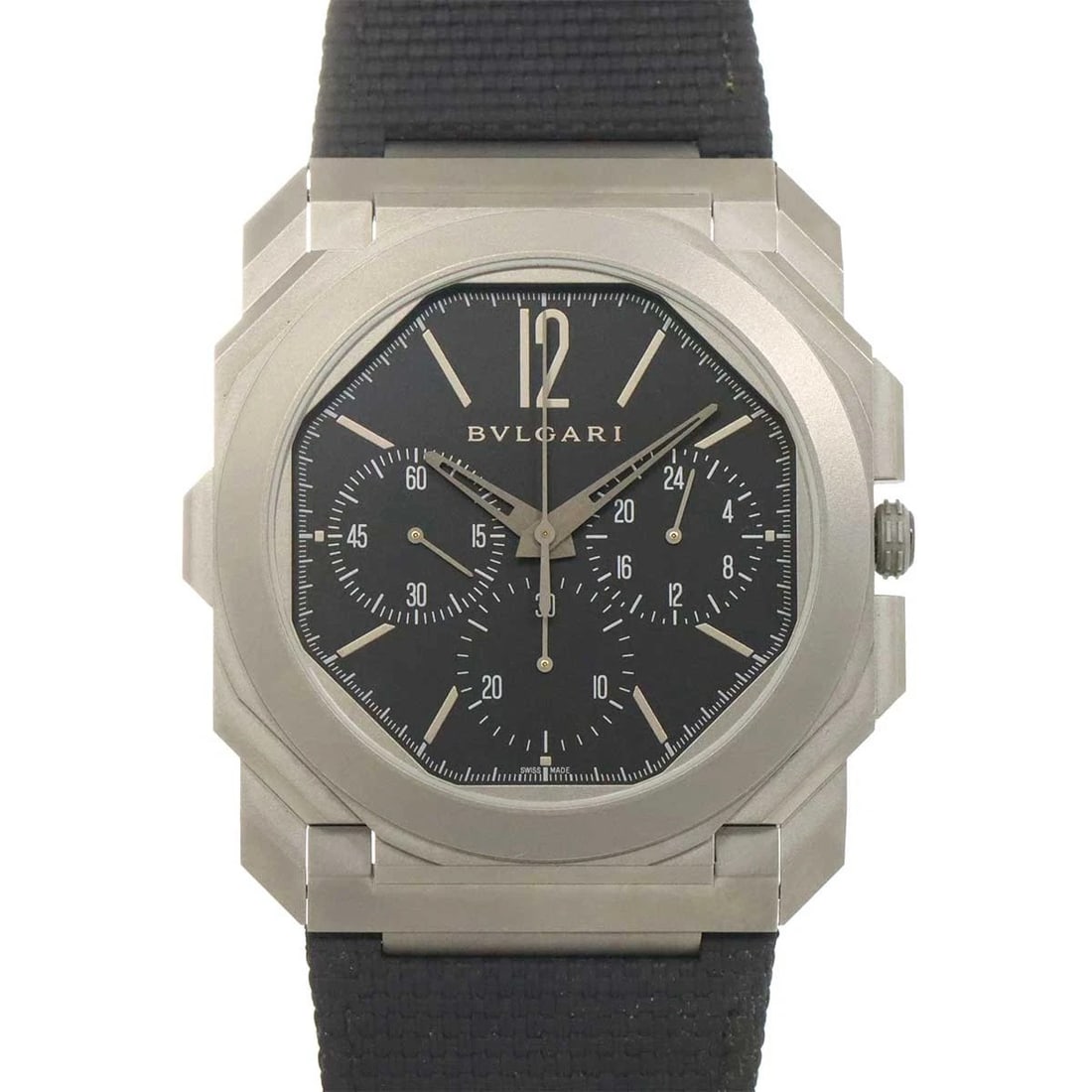 BVLGARI BVLGARI OCTO FINISSIMO AUTOMATIC BLACK DIAL WRIST WATCH (1 of 3)