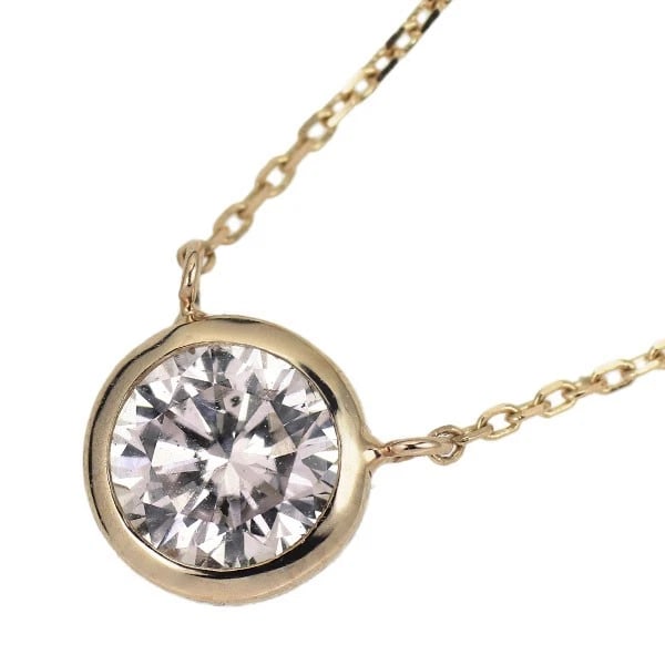 BRAND NEW K18PG NATURAL PINK DIAMOND PENDANT NECKLACE: Brand New K18PG Natural Pink Diamond Pendant Necklace Brand: None Type/Style: Pendant Necklace Material: Metal Purity None, Metal K18PG, Main Stone/Creation Natural Color: None Size: Necklace: