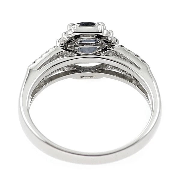 PT900 SPINEL DIAMOND RING - 2