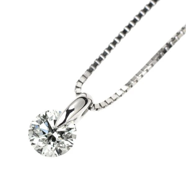 PT900/ PT850 DIAMOND PENDANT NECKLACE: Pt900/ Pt850 Diamond Pendant Necklace Brand: None Type/Style: Pendant Necklace Material: Metal Purity None, Metal Pt850, Main Stone/Creation Natural Color: None Size: Necklace: Chain Length